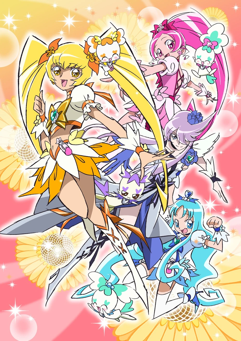 heartcatch pretty cure 4 cures